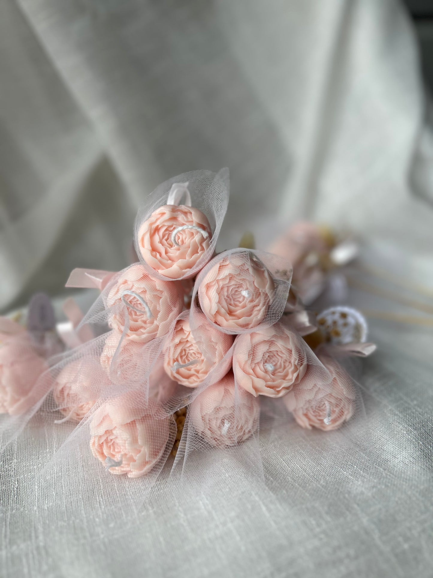 Bougie Fleur sur tige