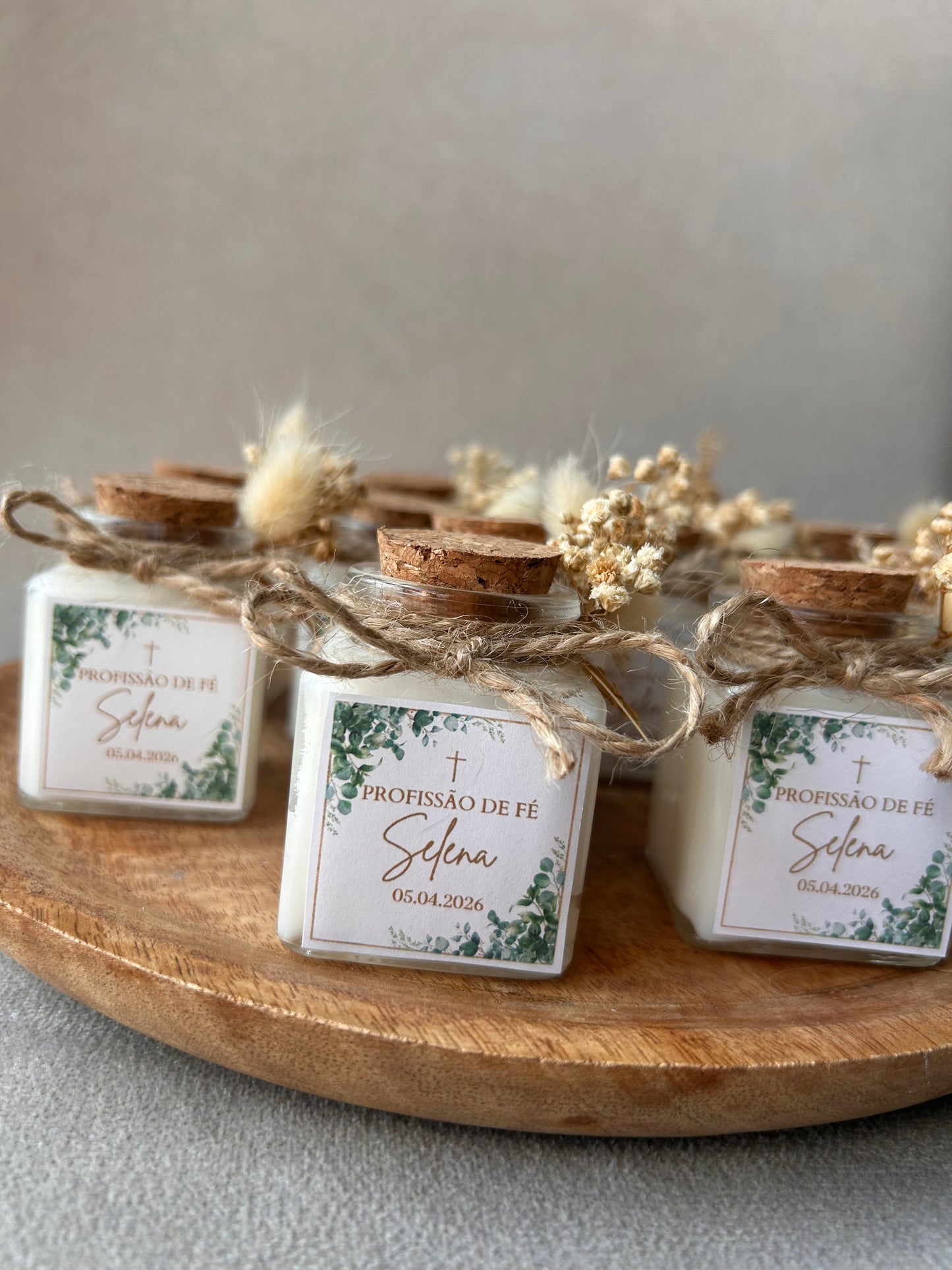 Bougie pot 50 ml Rond ou Carré