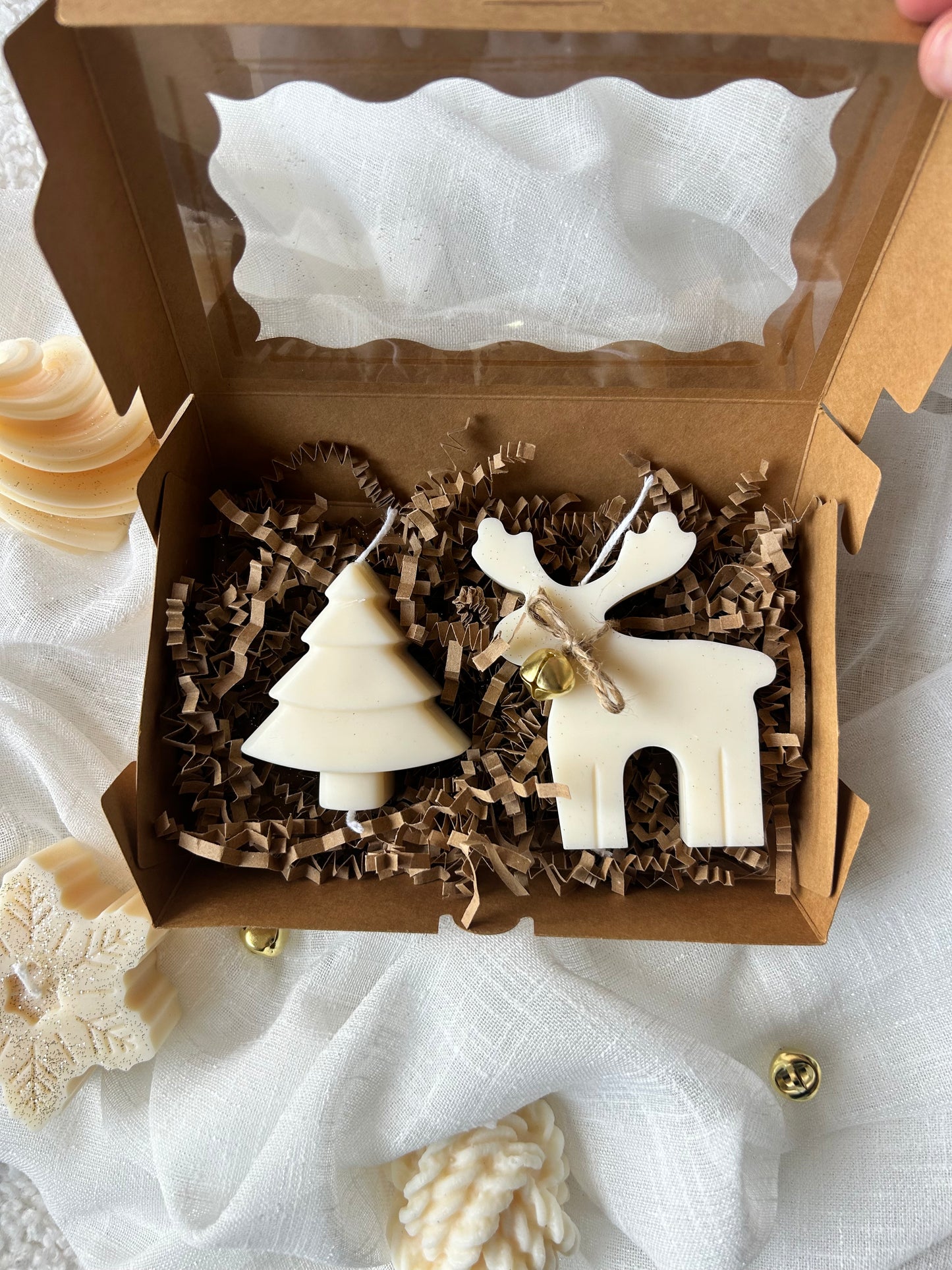 Coffret Noël 2 Bougies