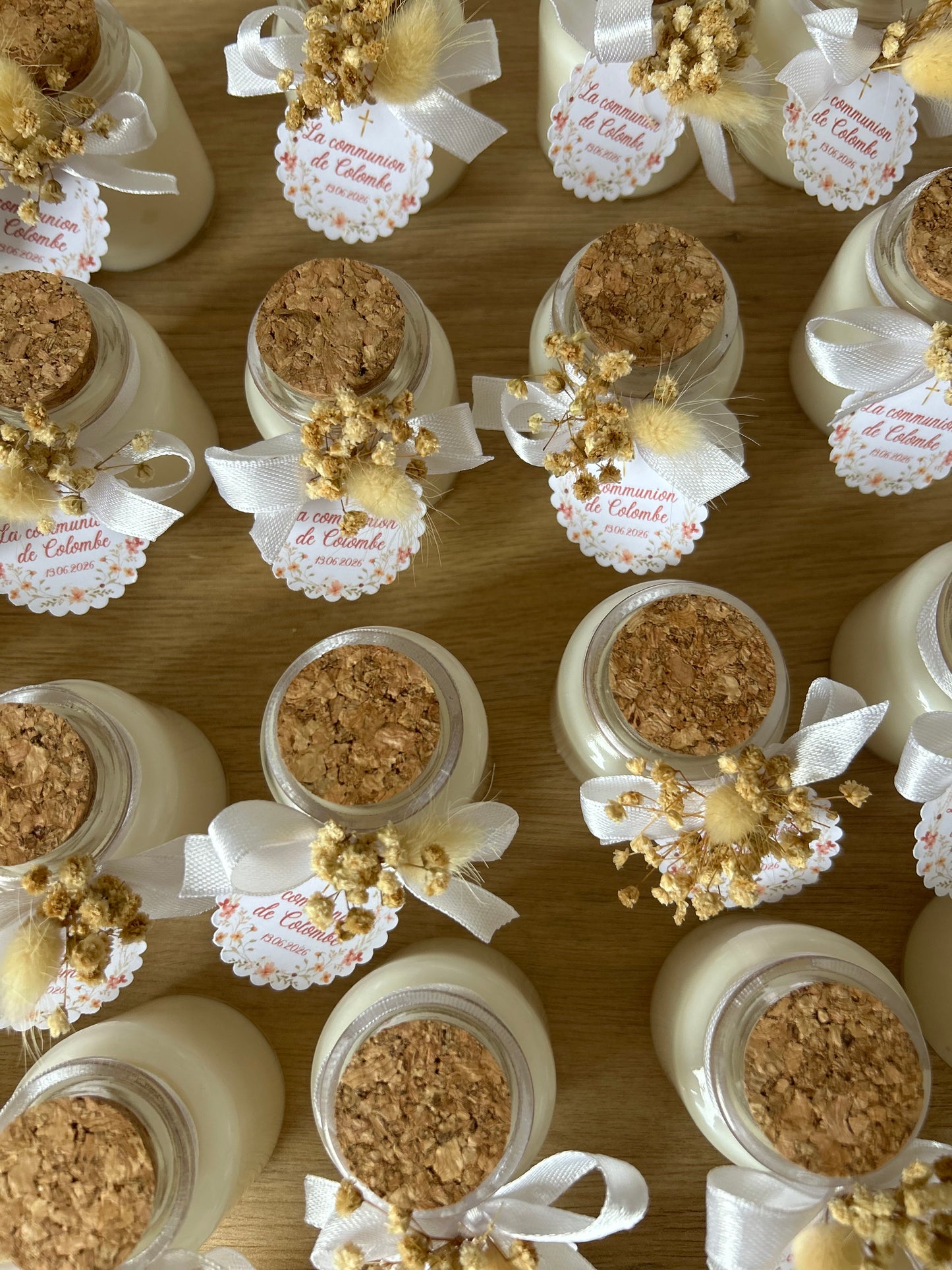 Bougie pot 50 ml Rond ou Carré