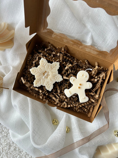 Coffret Noël 2 Bougies