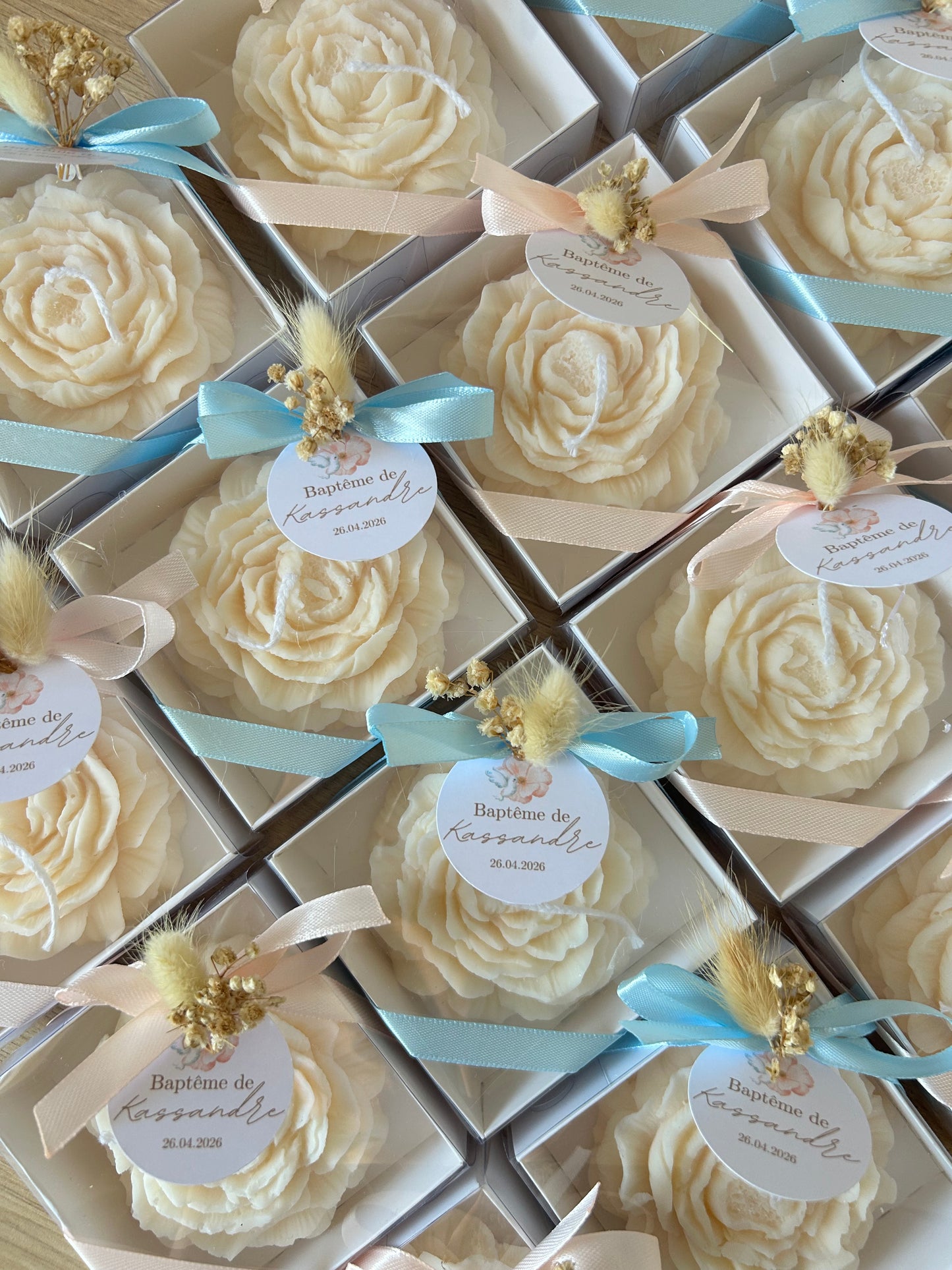 Bougie Pivoine en boite