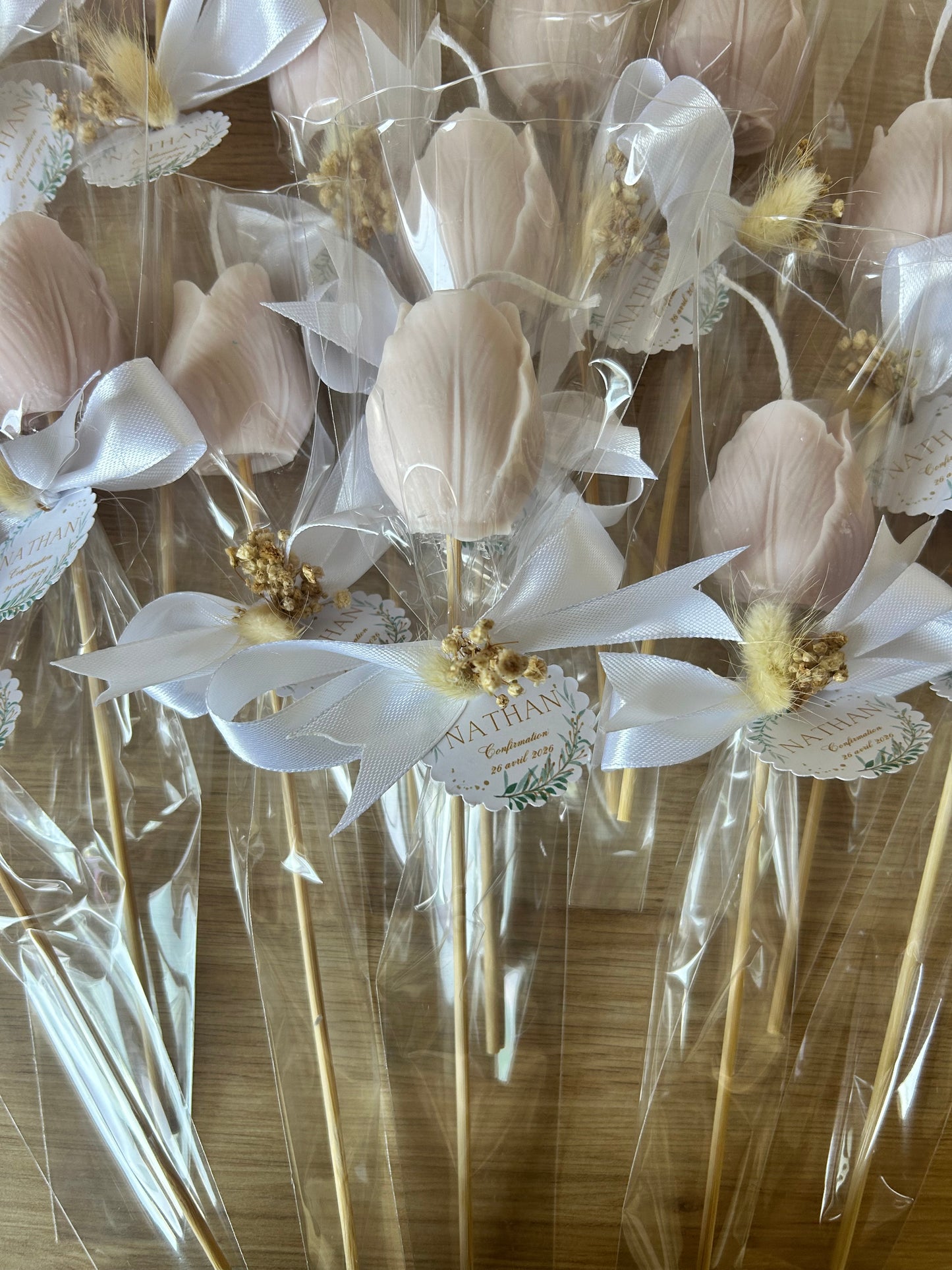 Bougie Fleur sur tige