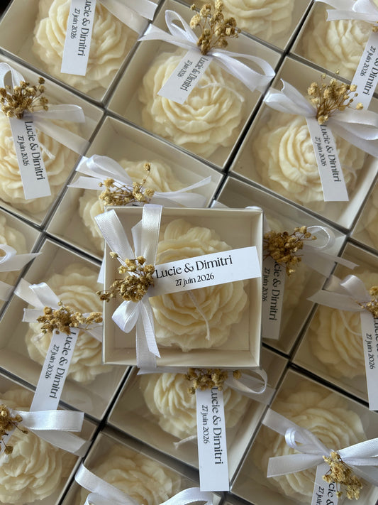 Bougie Pivoine en boite