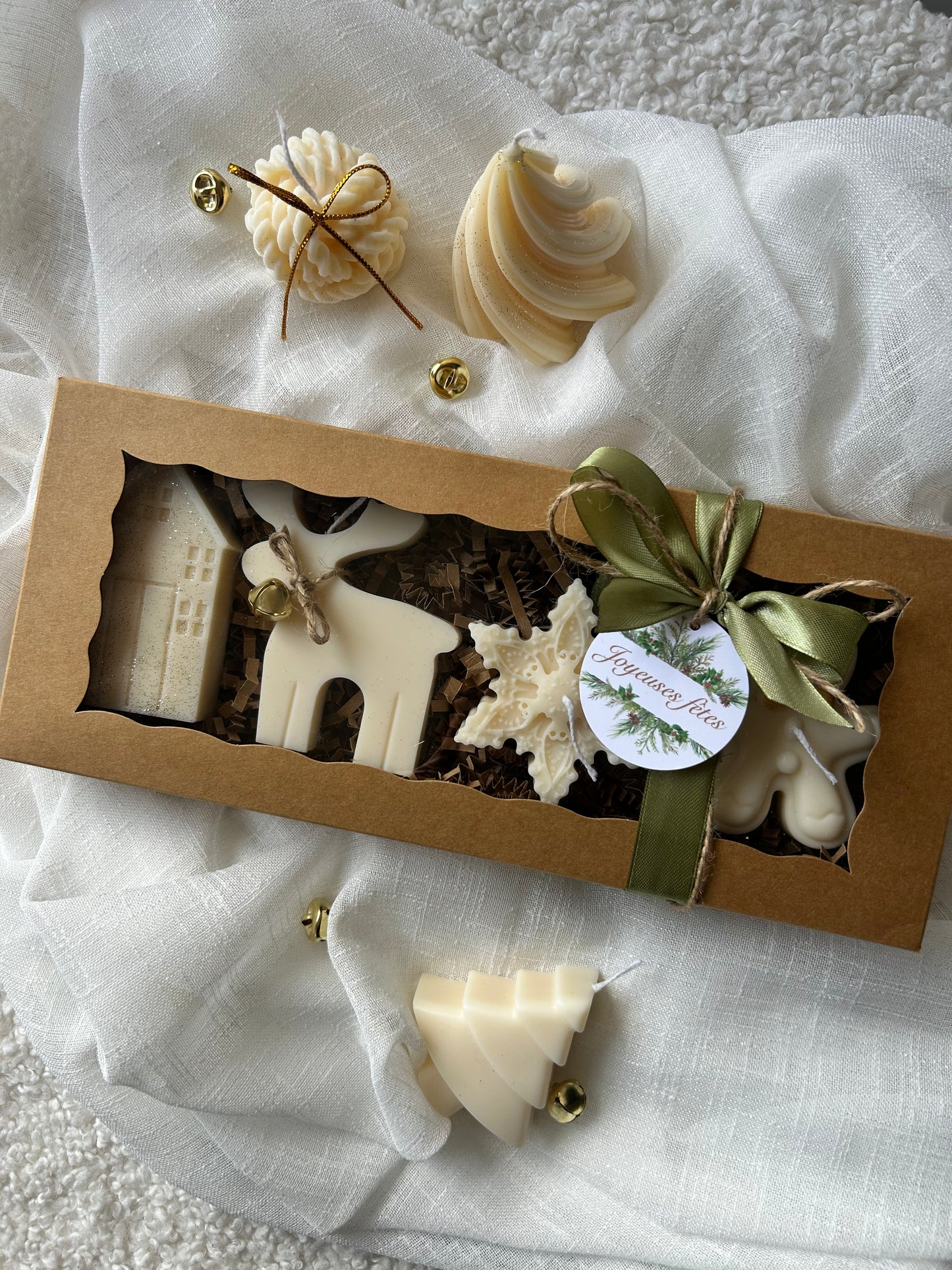 Coffret Noël 4 bougies