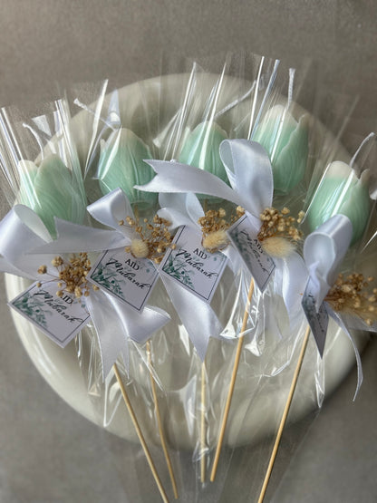 Bougie Fleur sur tige