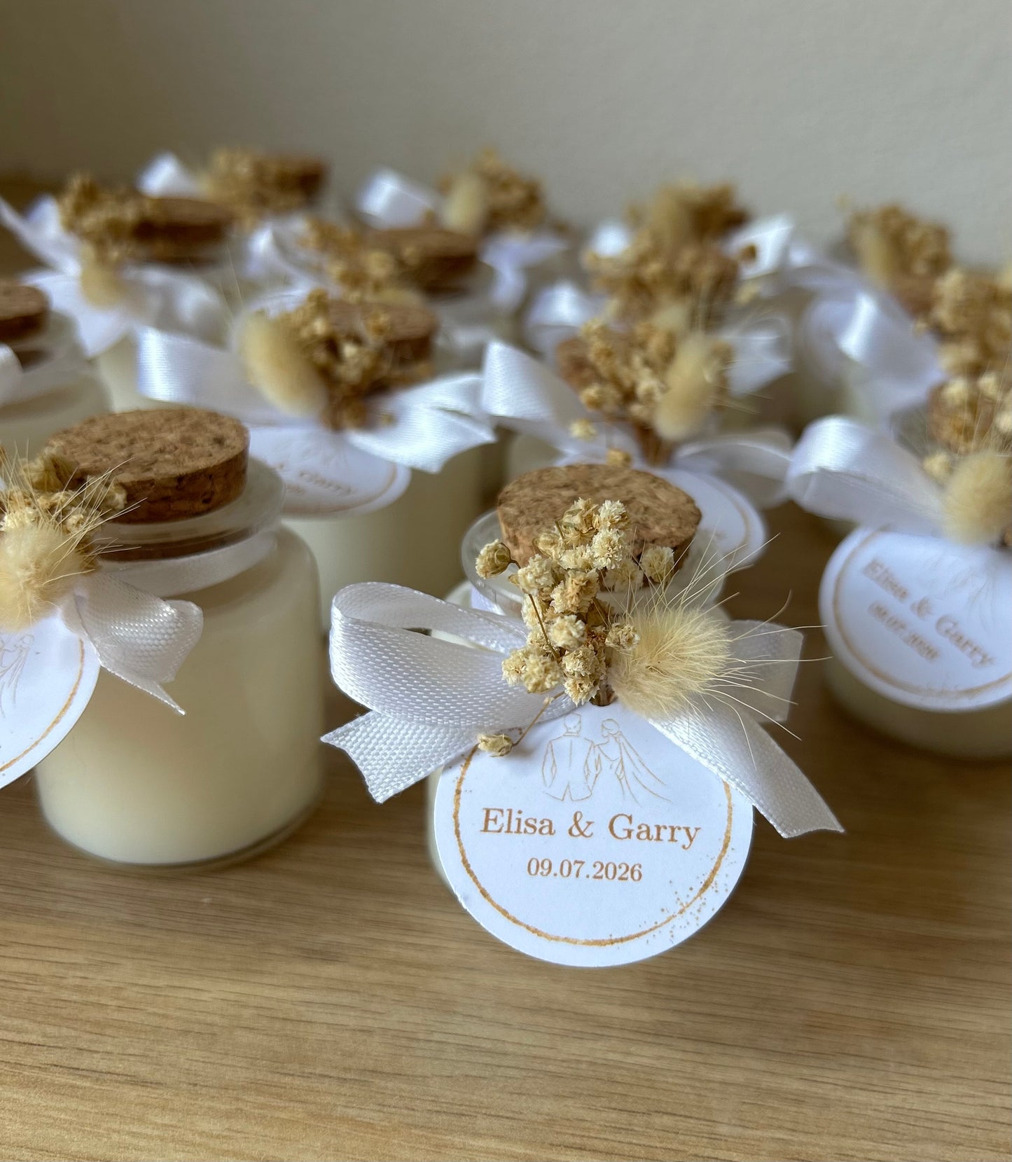 Bougie pot 50 ml Rond ou Carré