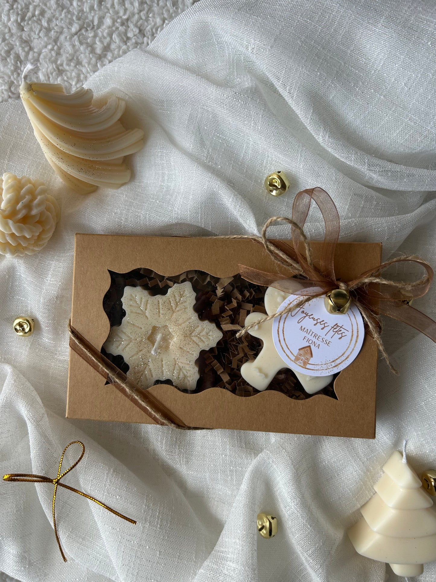 Coffret Noël 2 Bougies