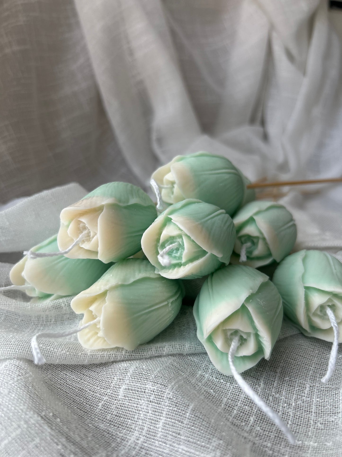 Bougie Fleur sur tige