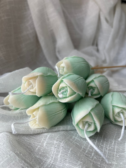 Bougie Fleur sur tige