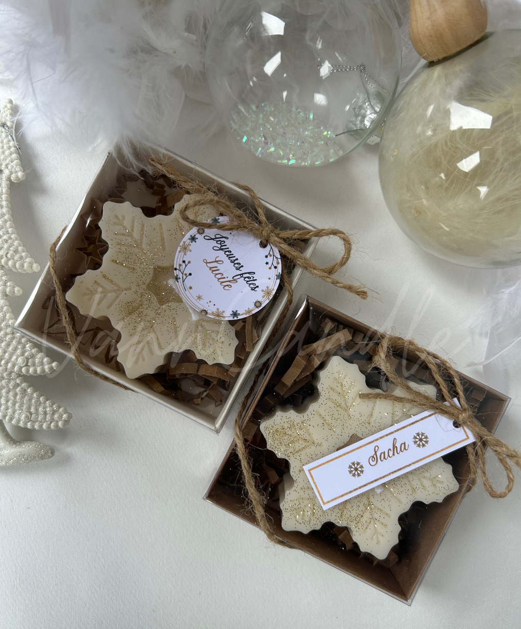 Coffret / Marque place flocon de neige